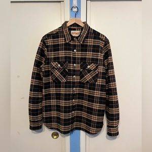 Freenote Cloth Benson - Black Plaid